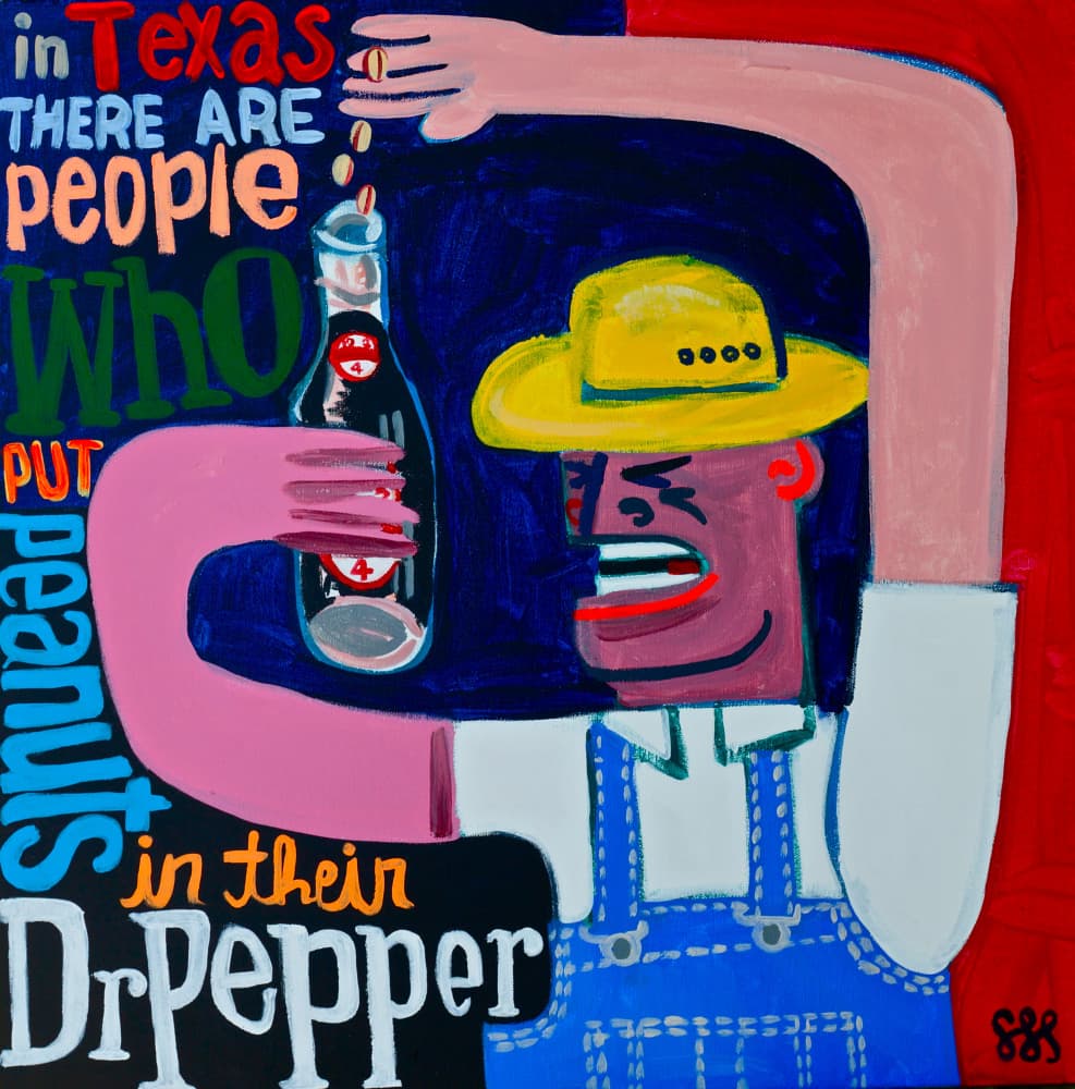 Texas Peanut Soda Tradition by Steve Spencer — canvas wall art