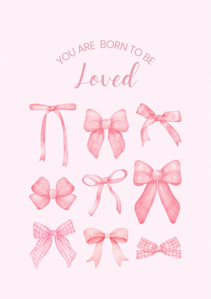 Pink Bows Loved
