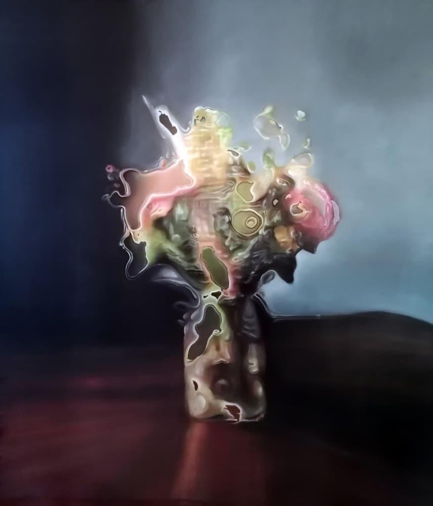 Ethereal Melting Bloom by Stefano Mazzolini — canvas wall art