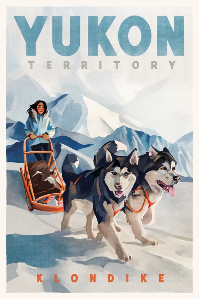 Yukon Poster 24x36 by The Whiskey Ginger — canvas wall art