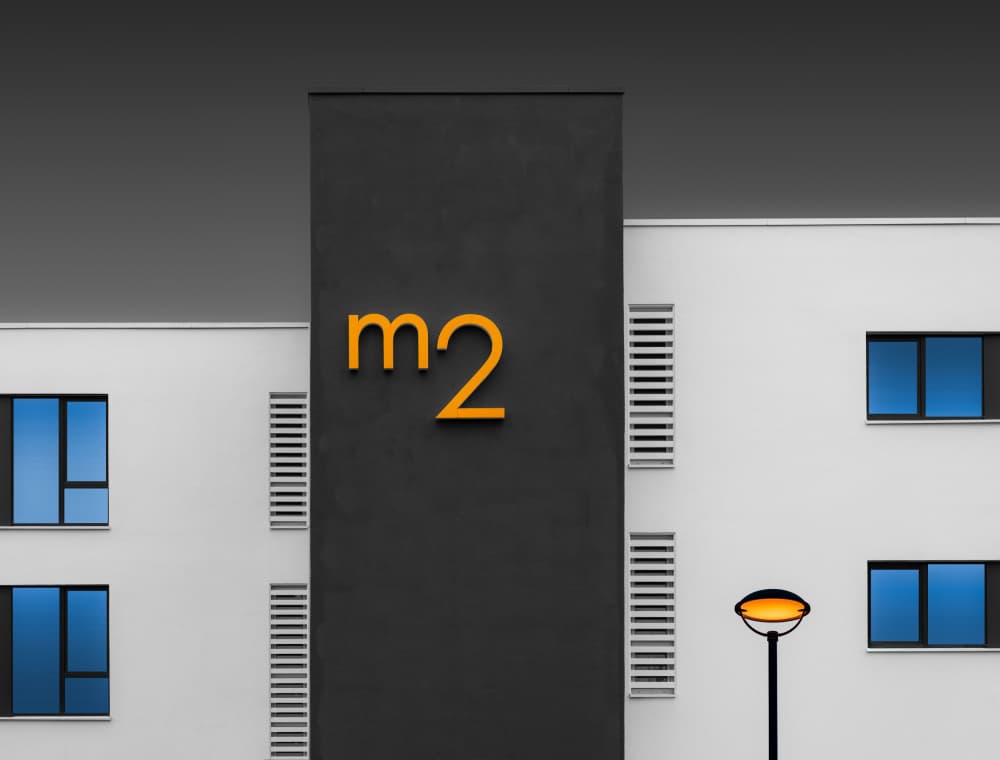 M2 Urban Architecture by Roland M Schwerdtfeger — canvas wall art