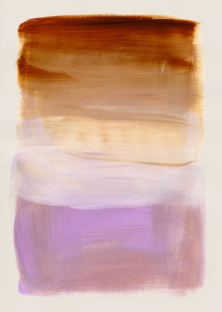 Abstract Brush Strokes 185 by Mareike Böhmer — canvas wall art