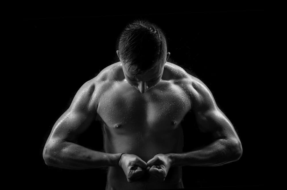 Intense Muscularity by Michael Allmaier — canvas wall art