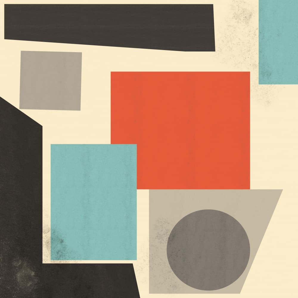 Geometric Harmony by THE MIUUS STUDIO — canvas wall art