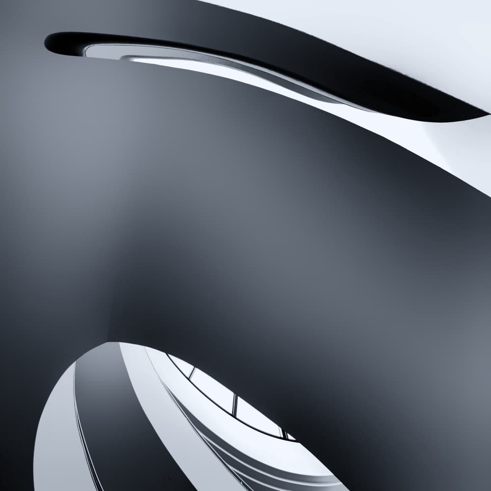 Modern Architectural Curves by Jeroen van de Wiel — canvas wall art