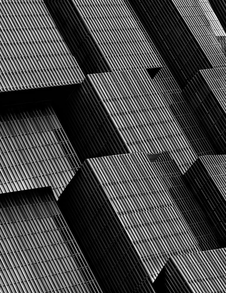 Abstract Architectural Lines by Marianne Wogeck — canvas wall art