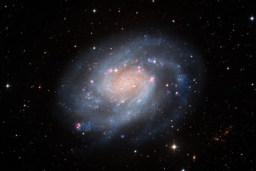 Cosmic Spiral Galaxy by Vikas Chander — canvas wall art