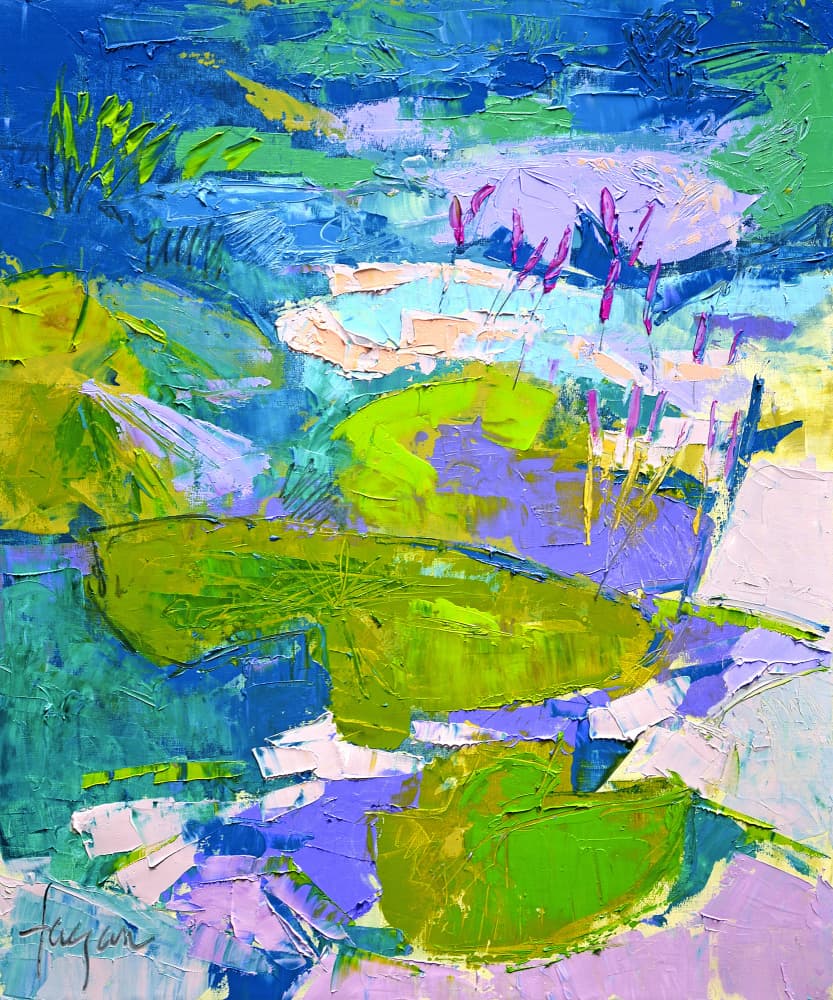 Vibrant Tranquility by Dorothy Fagan — canvas wall art