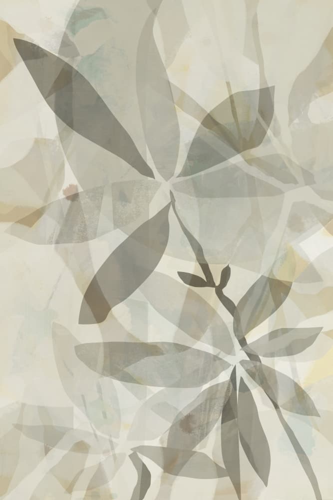 Translucent Botanical Overlap by cartissi — canvas wall art