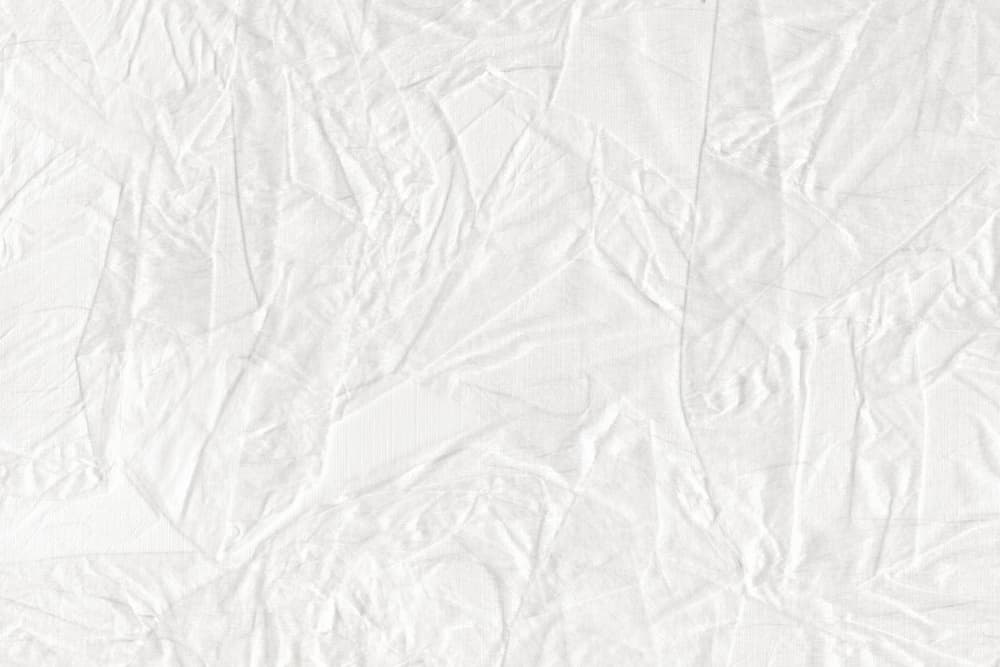 White Canvas Resembling Crumpled Paper by uplusmestudio — canvas wall art