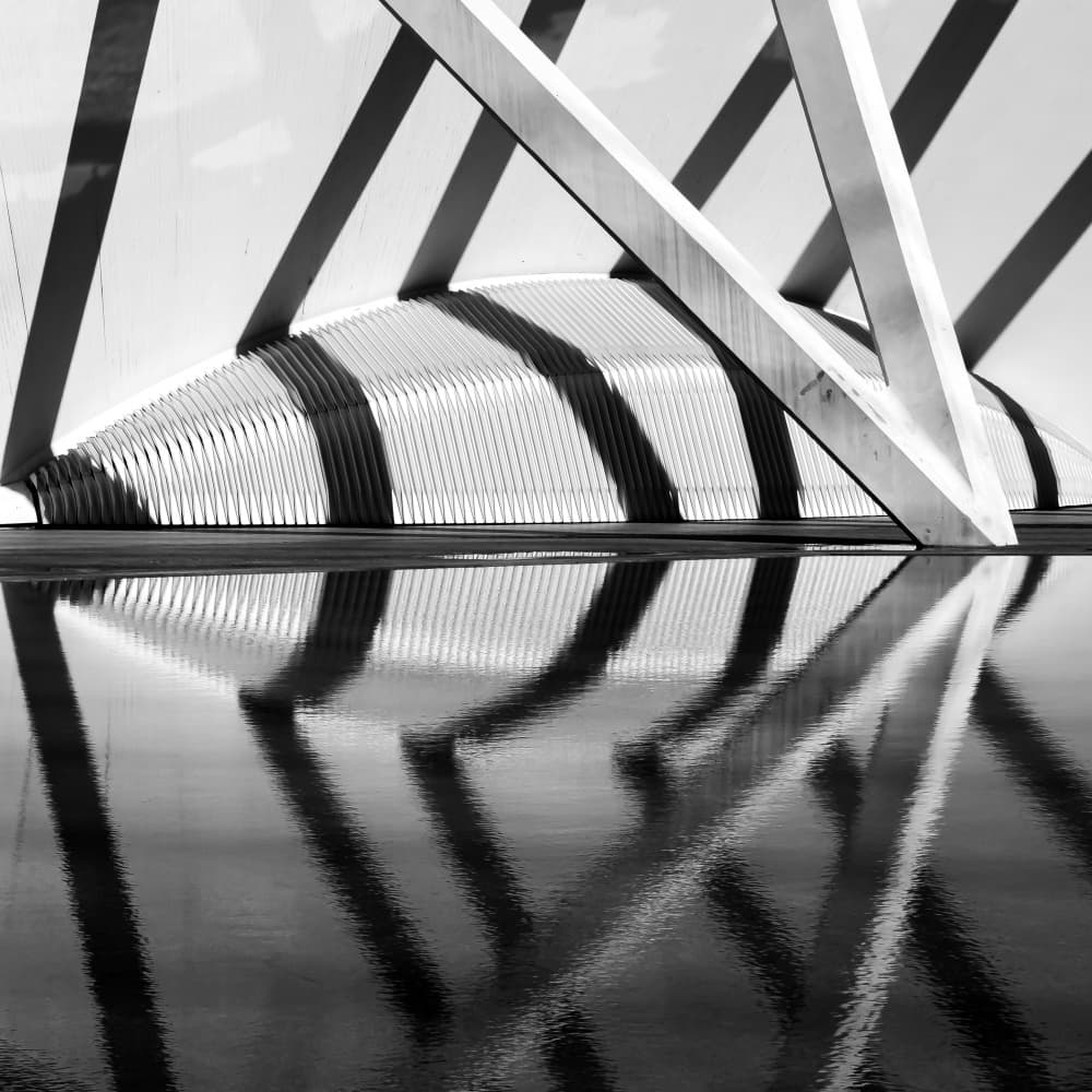 Modern Architecture Reflection by Markus Auerbach — canvas wall art