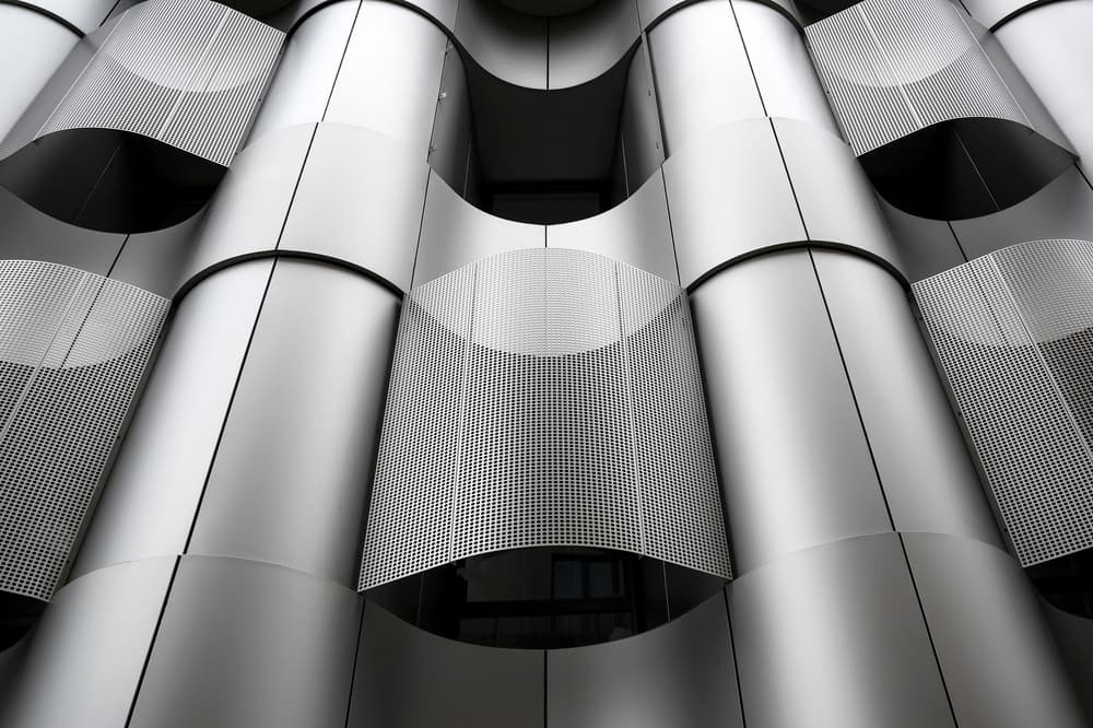 Modern Architectural Curves by Linda Wride — canvas wall art