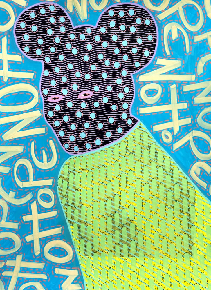 Vibrant Mouse Pop Art by Naomi Vona — canvas wall art