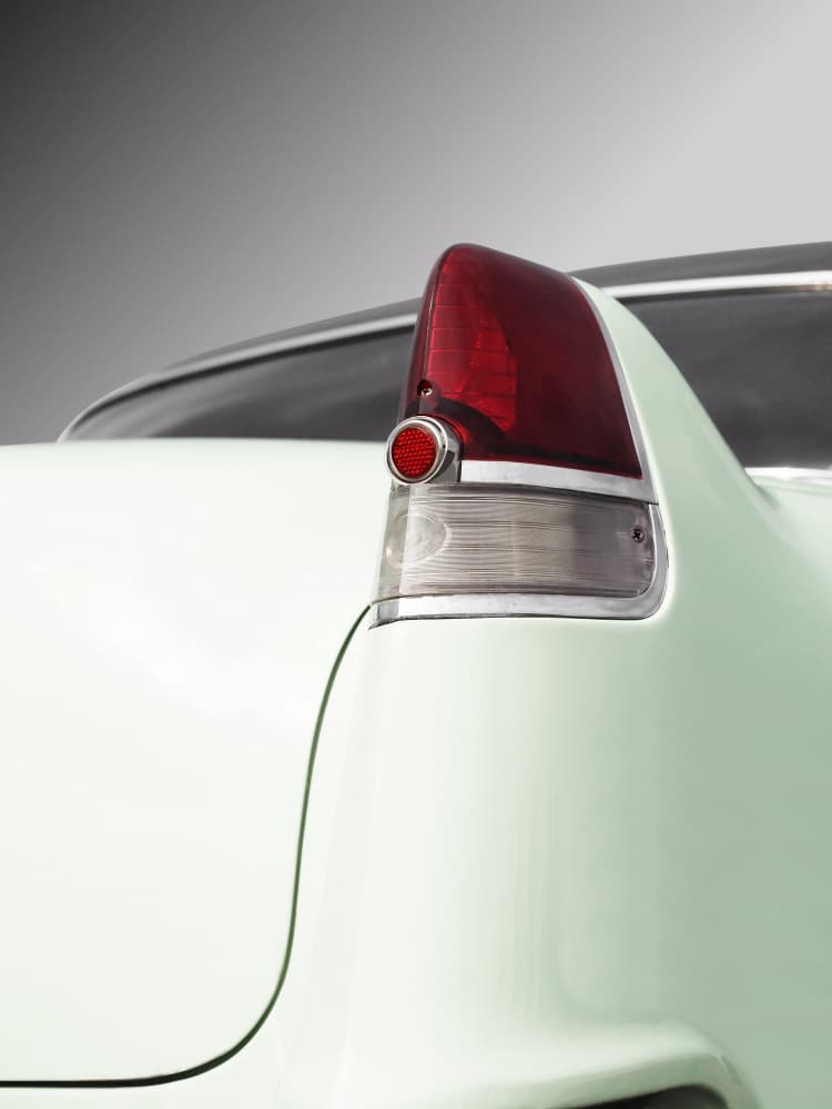 Classic Car Taillight by Beate Gube — canvas wall art