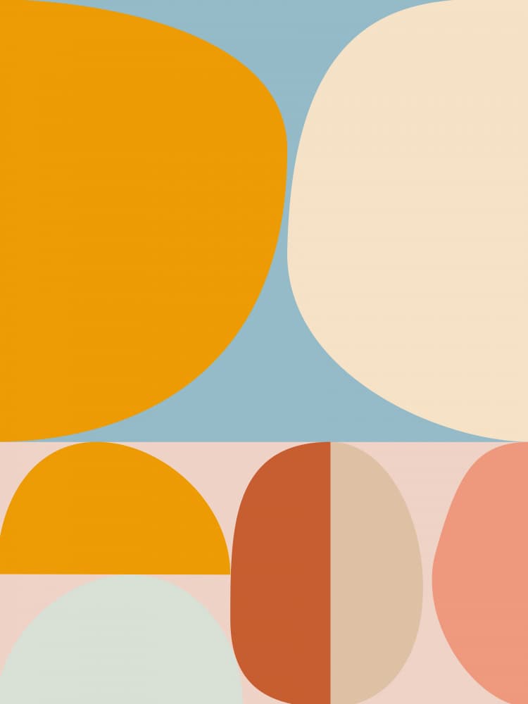 Mid Century Pastel 15 by Ana Rut Bre — canvas wall art