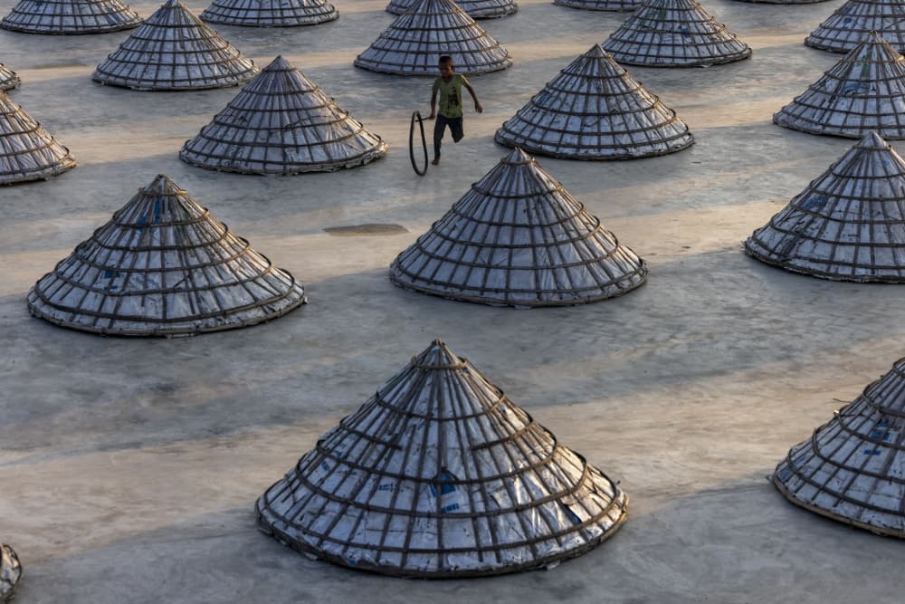 Salt Pan Boy by Azim Khan Ronnie — canvas wall art
