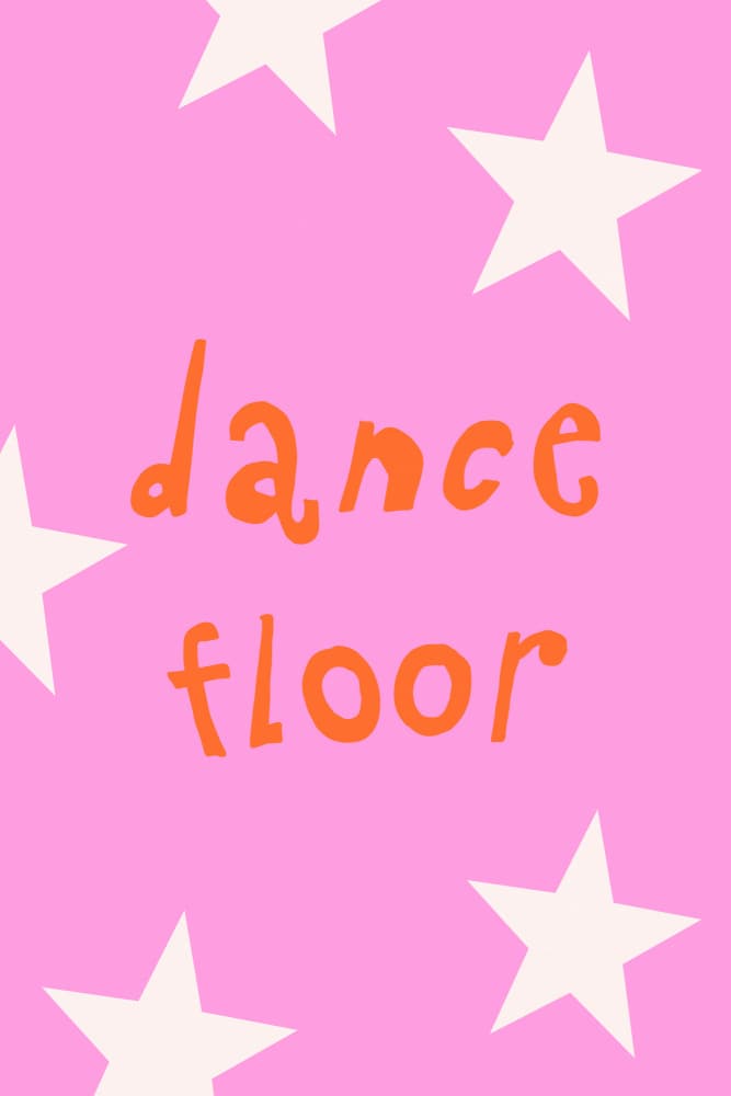 Dancefloor by Treechild — canvas wall art
