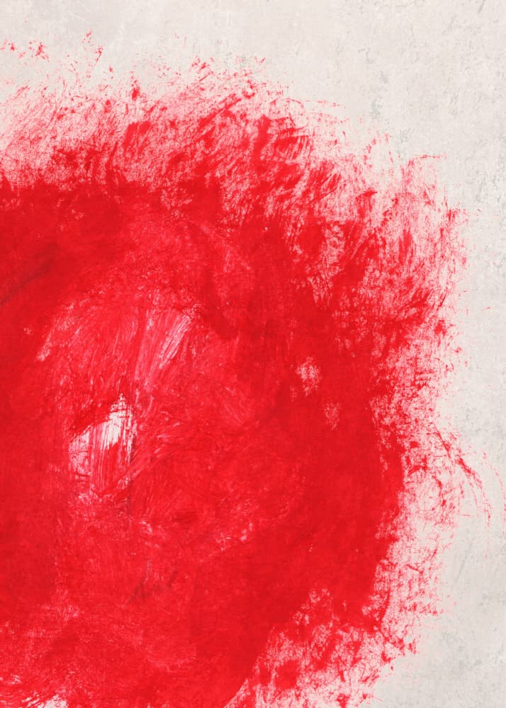 Vibrant Red Texture by Jenja Braun — canvas wall art