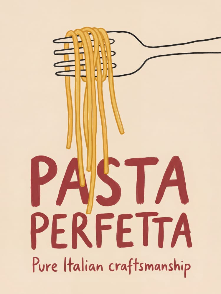 Perfect Italian Pasta by Andreas Magnusson — canvas wall art