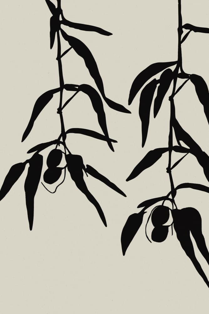 Silhouette Branches by Treechild — canvas wall art