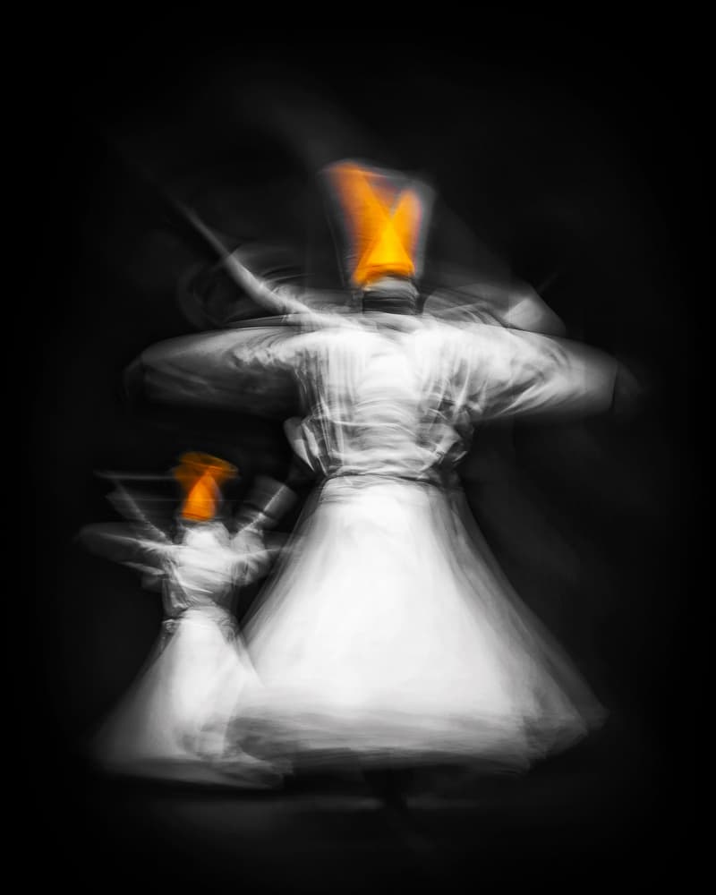 Mystic Dervish Dance by Mohamed Shawki — canvas wall art