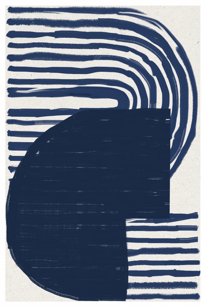 Modern Objects No.4 by THE MIUUS STUDIO — canvas wall art