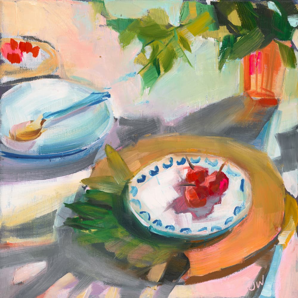 Simple Pleasures by Jenny Westenhofer — canvas wall art