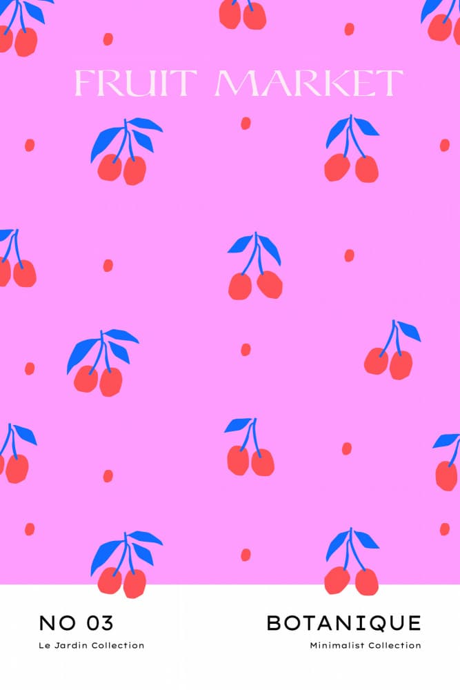 Fruitmarket by Treechild — canvas wall art