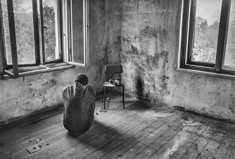 Abandoned Room Despair by Holger Goehler — canvas wall art