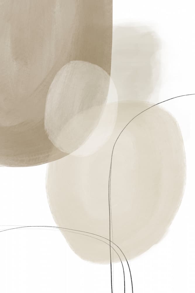 Abstract Earth Tones by Melloi Art Prints — canvas wall art