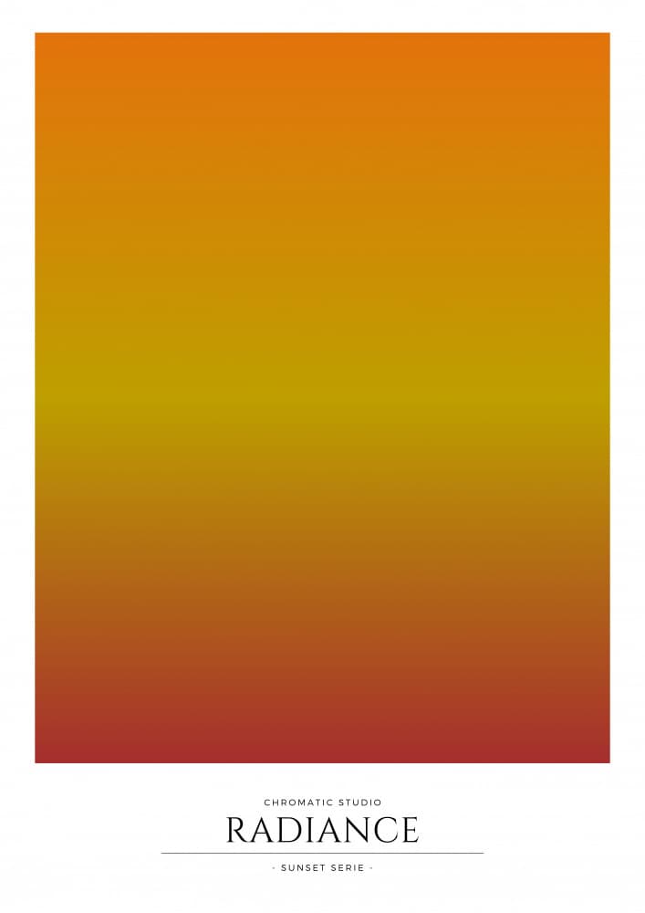 Warm Sunset Glow by RS LAB STUDIO — canvas wall art