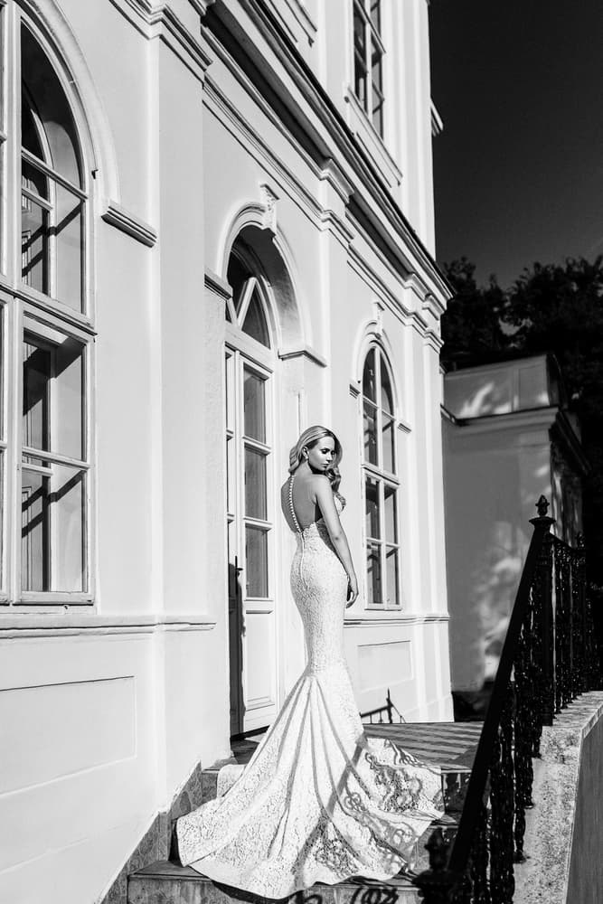 Grand Staircase Bride by Martin Krystynek MQEP — canvas wall art