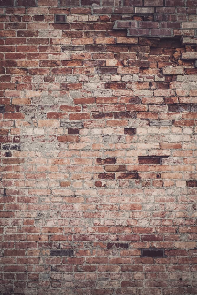 Weathered Brick Wall by Tim Mossholder — canvas wall art