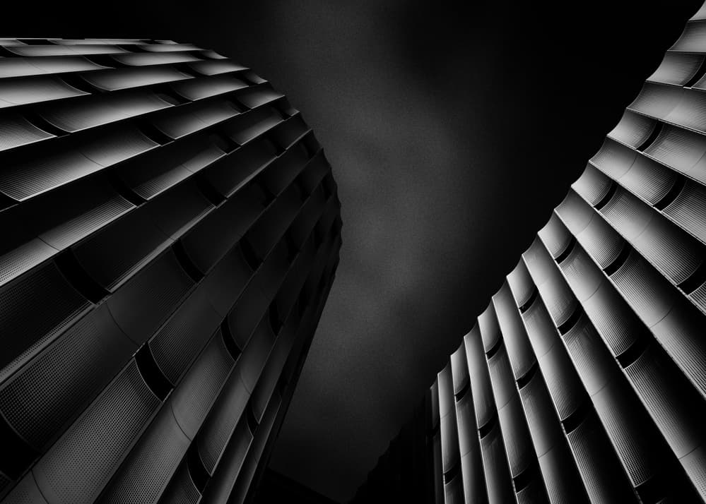Modern Architectural Curves by Jeroen van de Wiel — canvas wall art