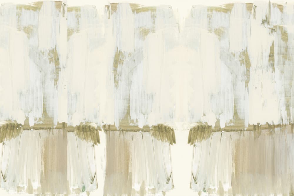 Muted Abstract Strokes by cartissi — canvas wall art