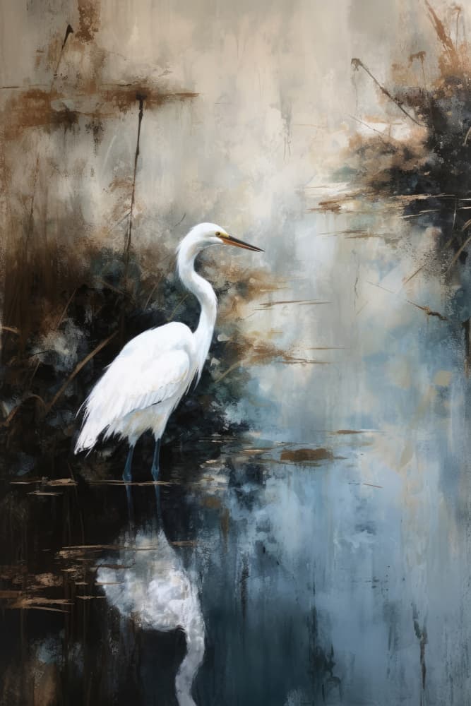 Serene Reflection by Treechild — canvas wall art