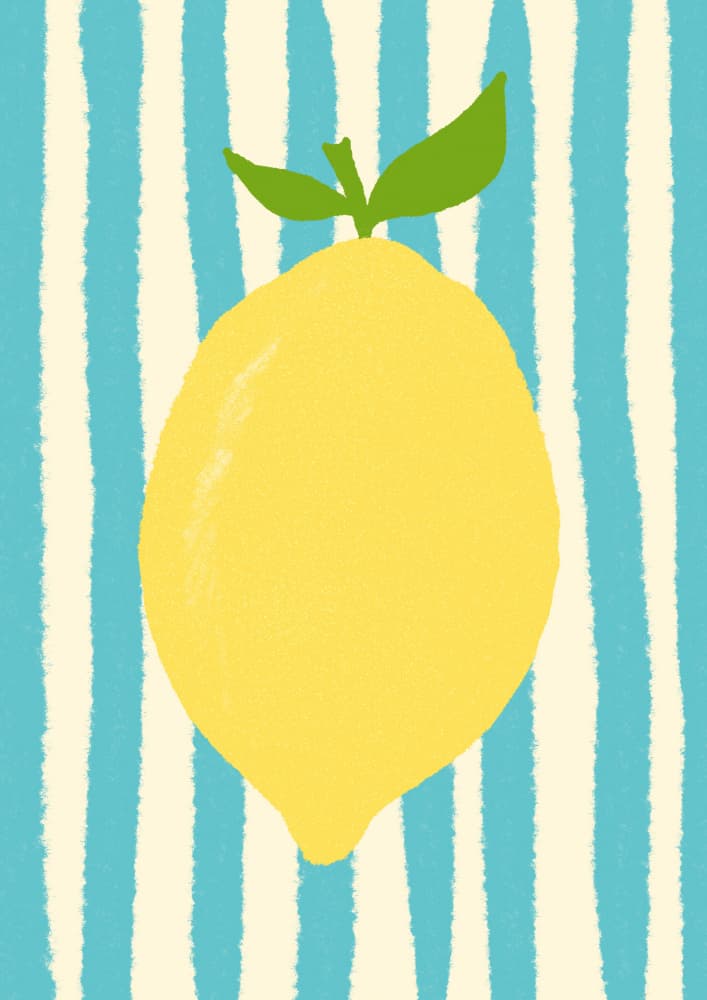 Fresh Lemon Stripes