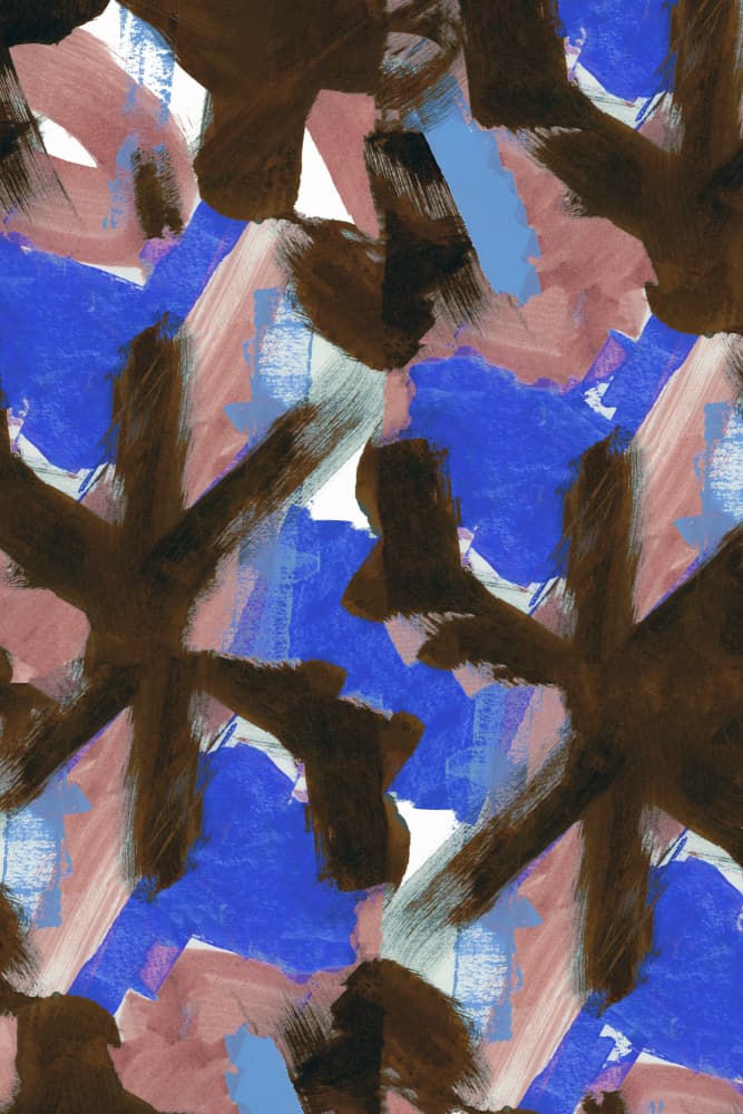 Dynamic Painted Brushstrokes by cartissi — canvas wall art