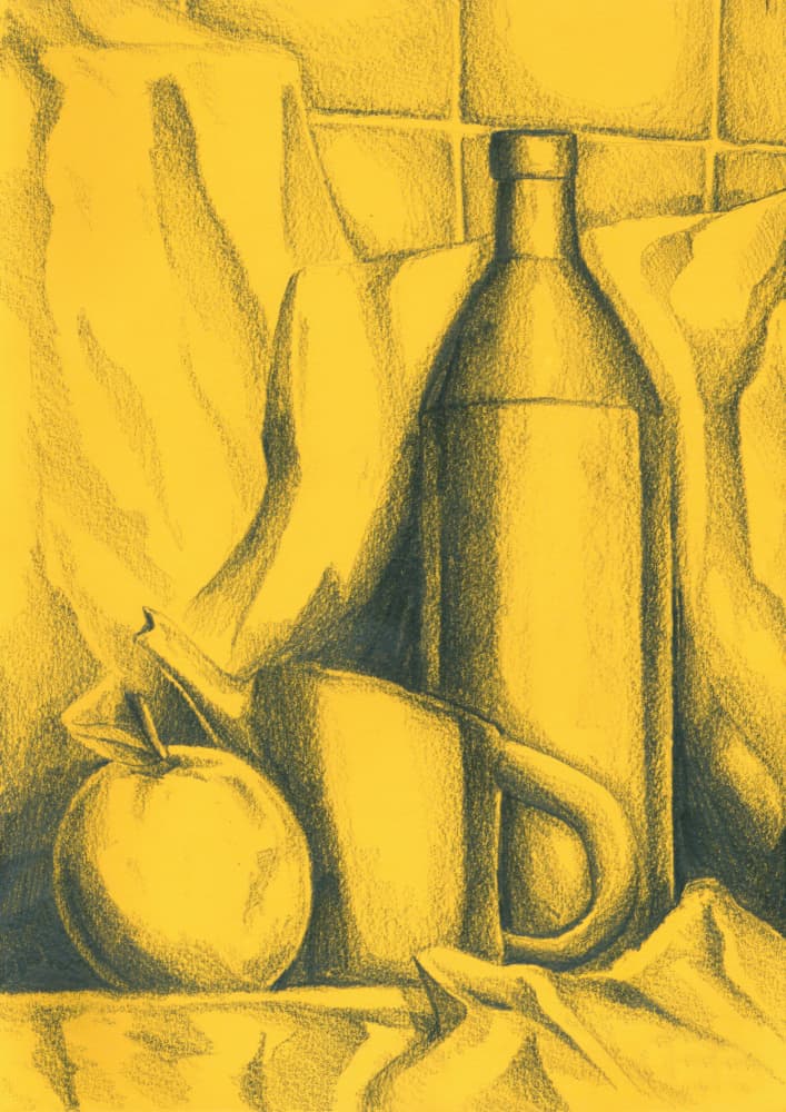Classic Still Life Study by Kulik — canvas wall art
