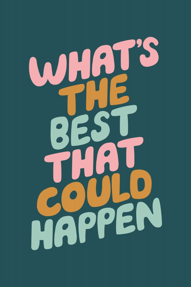 Whats the Best That Could Happen 255258 by Brett Wilson — canvas wall art