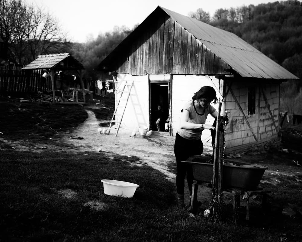 Rural Woman Working by Julien Oncete — canvas wall art