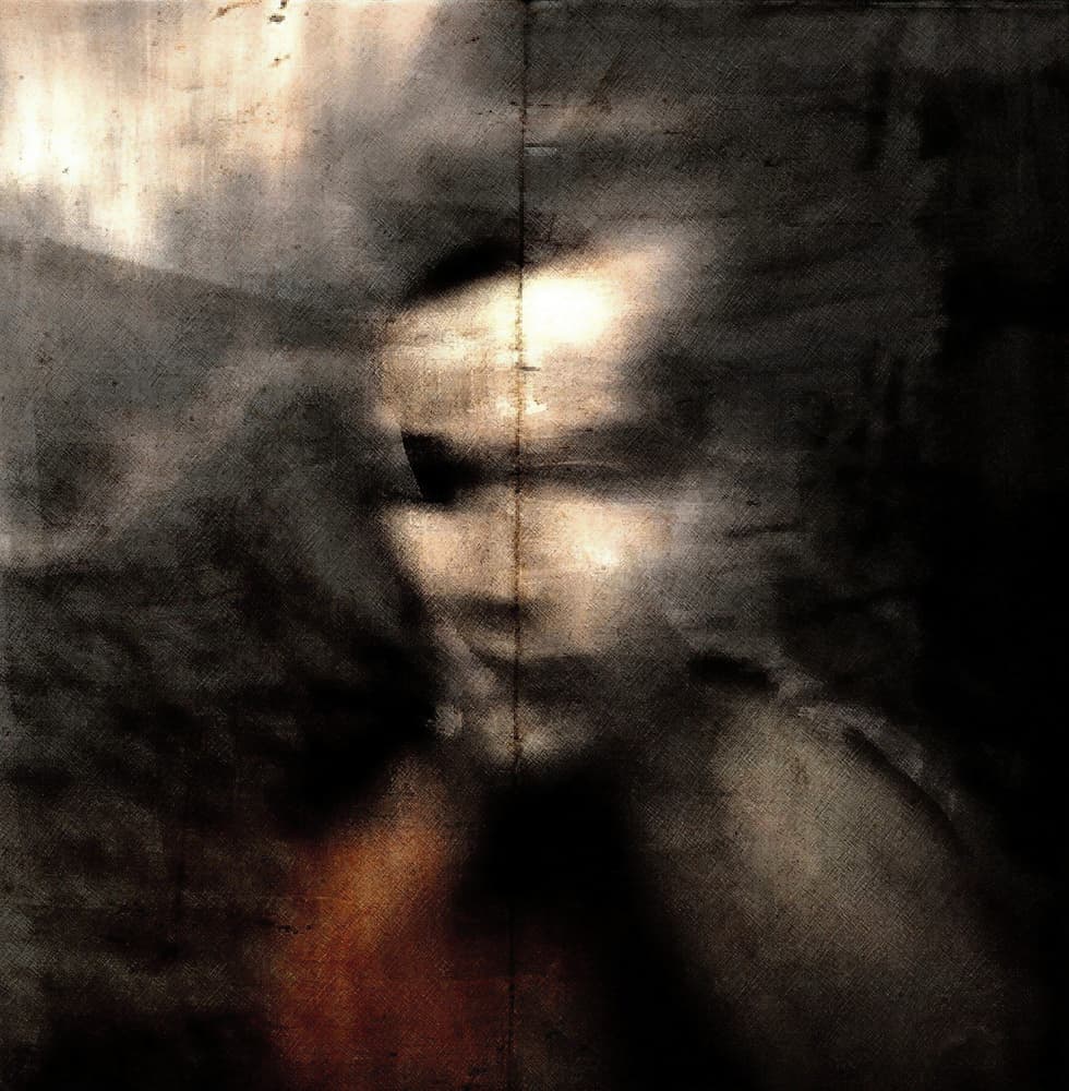 Mysterious Blurred Face by Dalibor Davidovic — canvas wall art