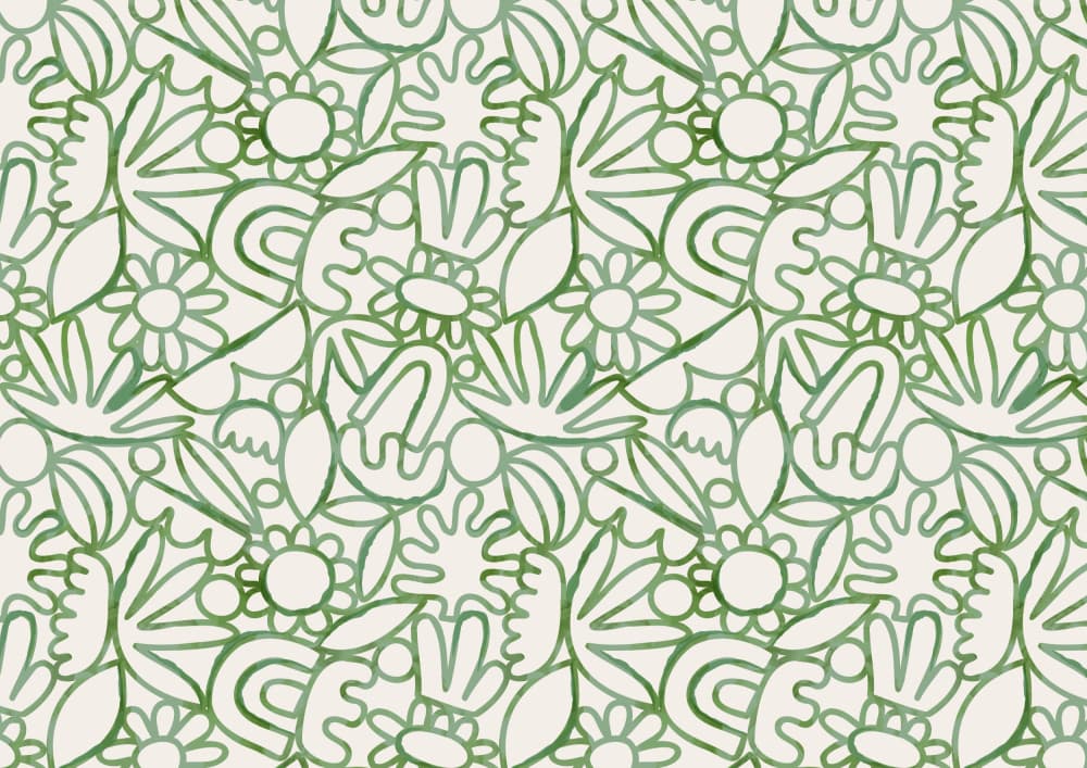 Botanical Harmony by Treechild — canvas wall art