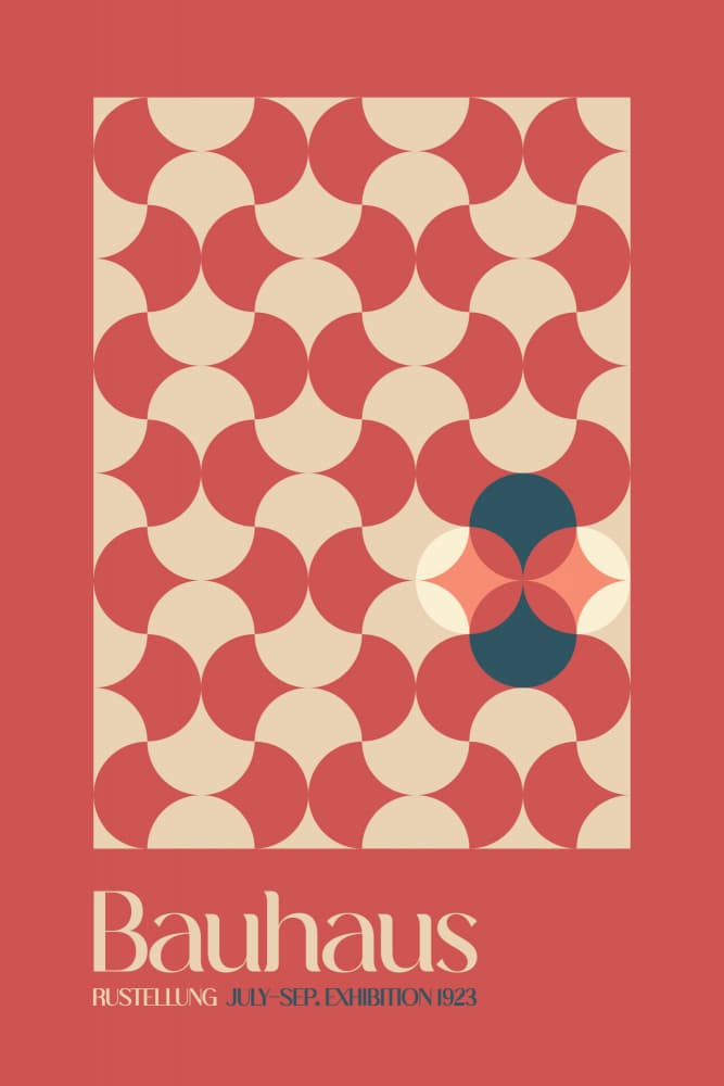 Geometric Harmony by Emel Tunaboylu — canvas wall art