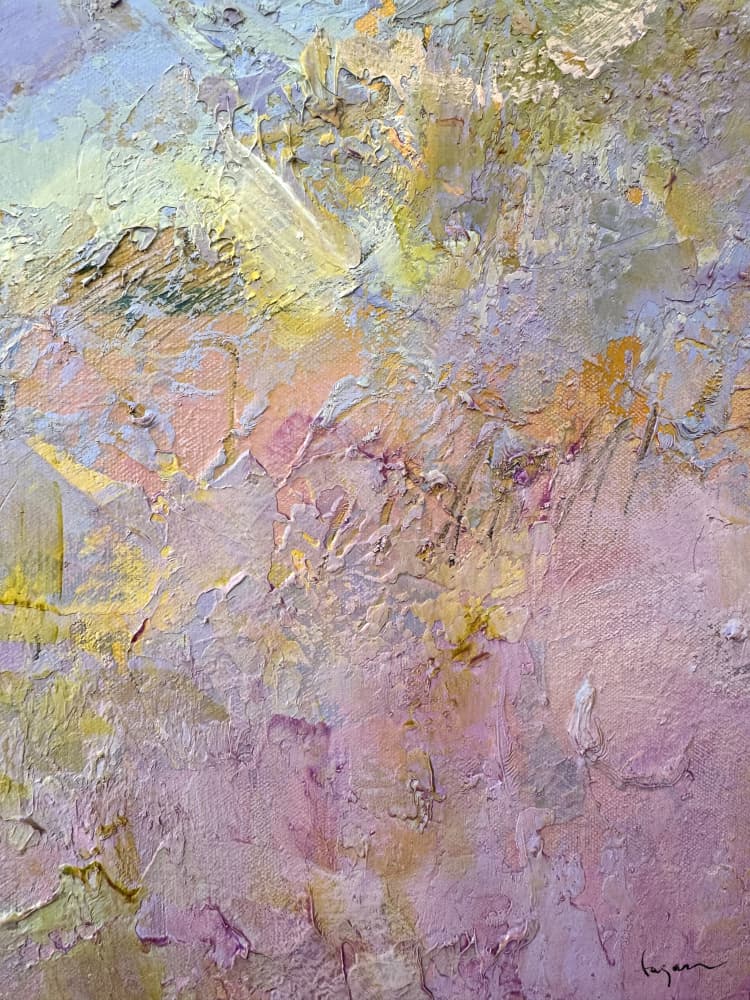 Pastel Landscape by Dorothy Fagan — canvas wall art