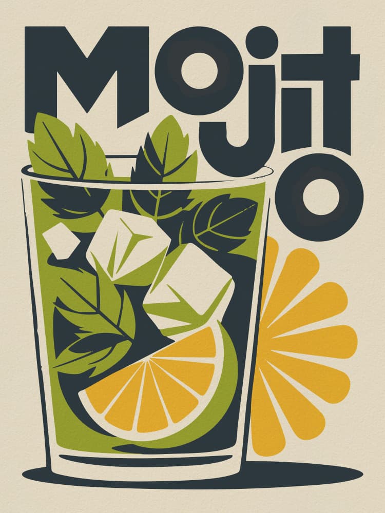 Cool Summer Mojito by Andreas Magnusson — canvas wall art