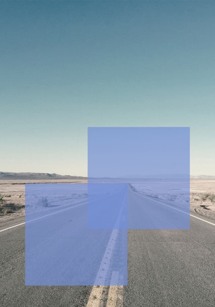 Desert Horizon Blocks by Athene Fritsch — canvas wall art