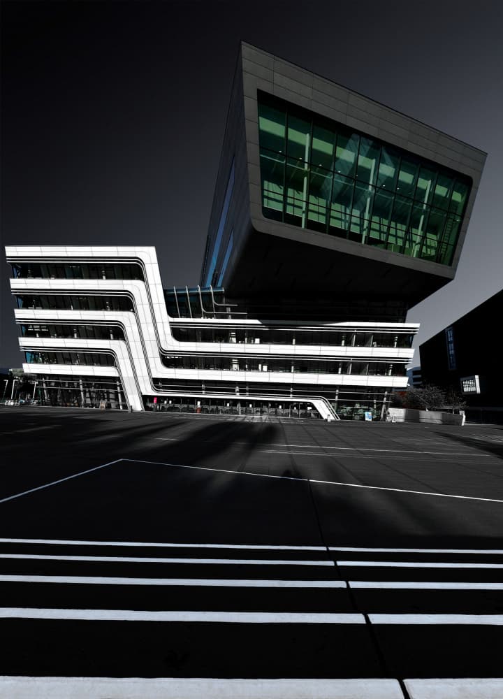 Sleek Urban Architecture by Jorge Pimenta — canvas wall art