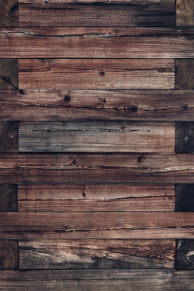Rustic Wood Wall by Tim Mossholder — canvas wall art