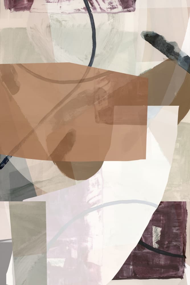 Earthy Abstract Design by cartissi — canvas wall art